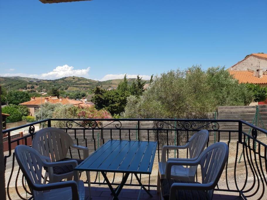 Banyuls vu d'en haut : appartement T3 spacieux - B&B