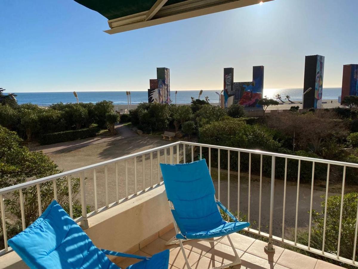 T3 pour 6 pers, vue mer et montagne, terrasse, parking, proche plage, Le Barcarès - FR-1-81-550 - B&B