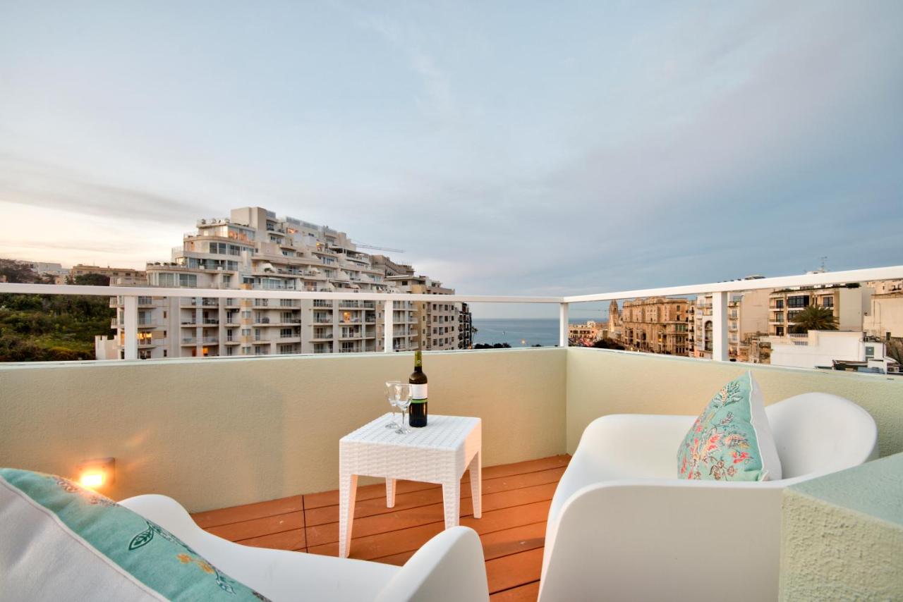 St Julians Seaviews HillTop House - Ferienwohnung St. Julian's