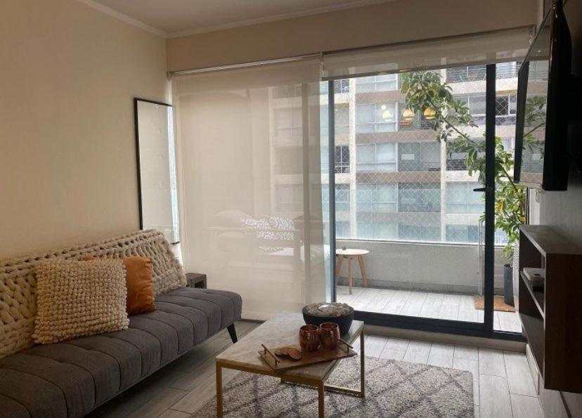 Departamento en Ñuñoa, excelente ubicación, frente metro y a pasos del barrio italia - Chambres d'hôtes Santiago