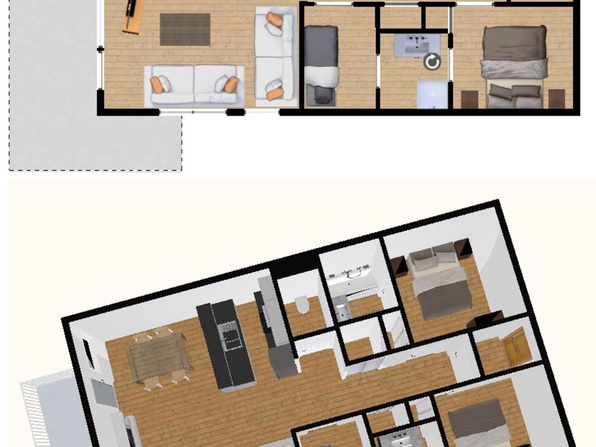 Appartement élégant aux pieds des pistes avec cheminée et WiFi - FR-1-694-213 - Chambres d'hôtes Val-d'Isère