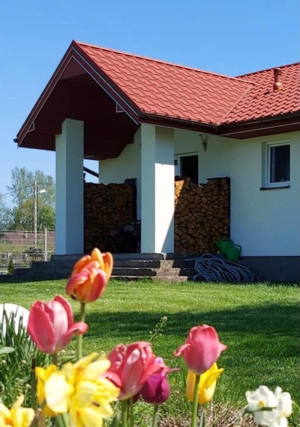 Wygodny Dom na Ponidziu z Basenem - B&B Wiślica
