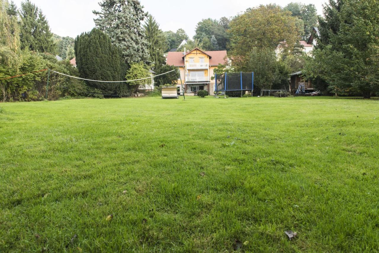 Ferienwohnung Casa Casimir mit Elbblick, Balkon und großen Garten - Ferienwohnung