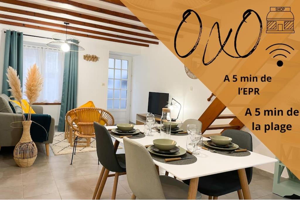 B&B Les Pieux - Maison centre Les Pieux*Wifi*OXO - Bed and Breakfast Les Pieux