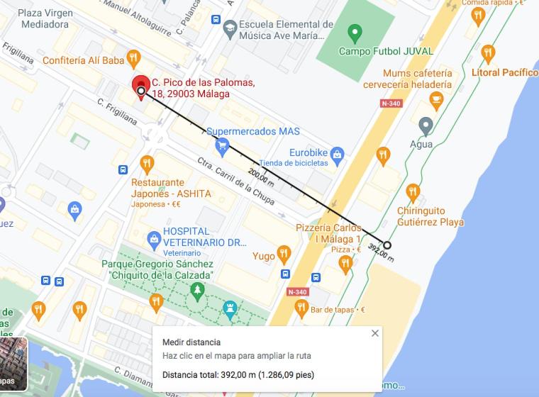 Precioso apartamento a 5 minutos andando de la playa - B&B Málaga