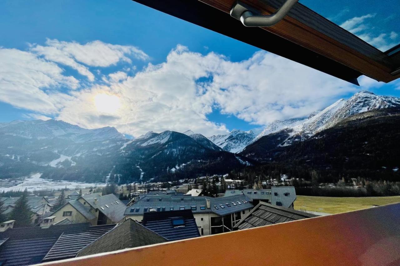 Duplex with nice view on the glacier of Monêtier - B&B