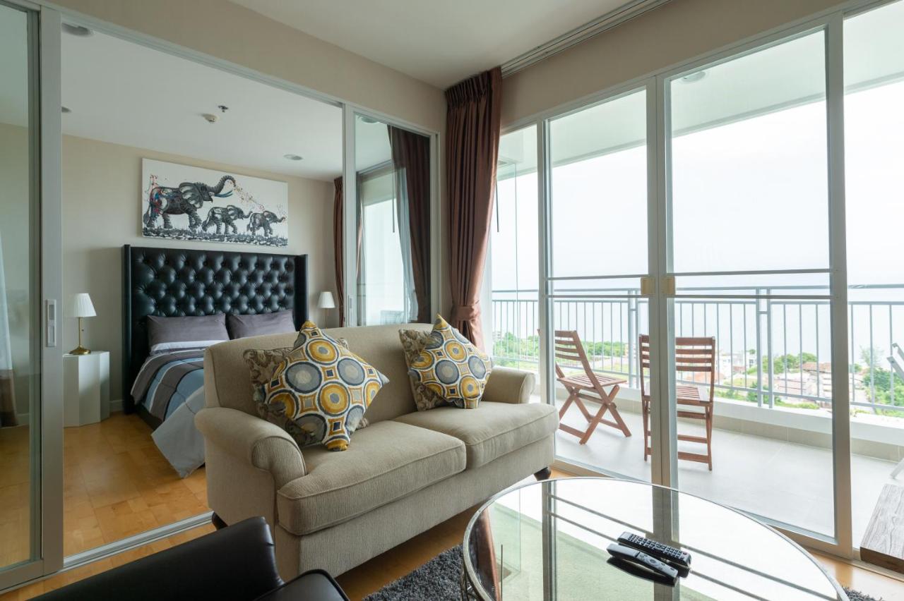 B&B Ban Bo Fai - 1702- Panorama Sea View Top Floor Hua Hin 2 Bedrooms2 Bathrooms - Bed and Breakfast Ban Bo Fai