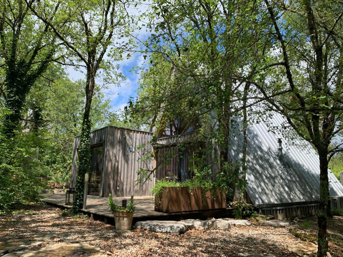 Les Trigones du Causse - Maison Insolite avec accès piscine libre indépendant - Chambres d’hôtes Saint-Martin-Labouval