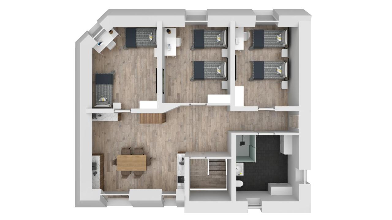 Luxury Saarbrücken Workers Rooms - Ferienwohnung