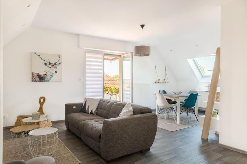 APPARTEMENT climatisé 70 m2, proximité de COLMAR - B&B