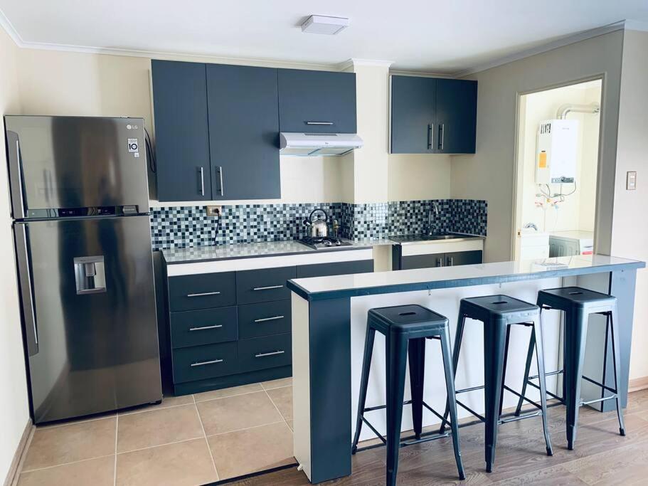 Dpto Condominio Alto Lomas Del Carmen - B&B Temuco