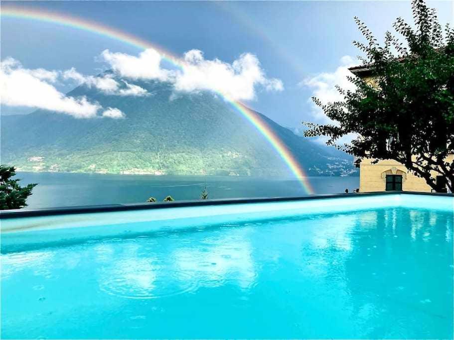 Villa Peroni Lake Como Cottage with swimming pool - B&B Argegno