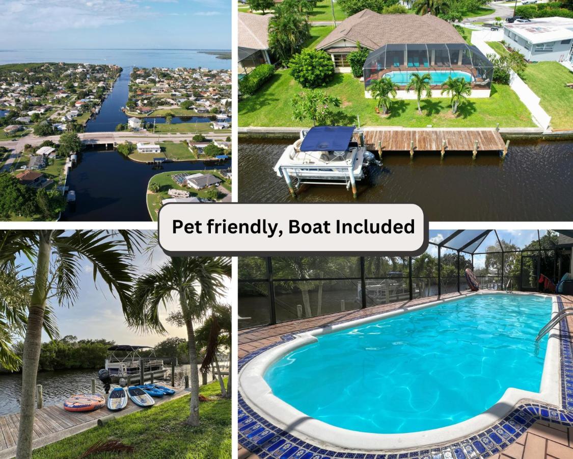 B&B Port Charlotte - Housewithaboat Boat Heated Pool Canal - Bed and Breakfast Port Charlotte