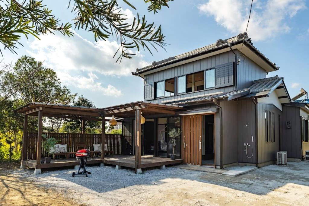 思い出になる九十九里の古民家ドマノマ ハンモック バーベキュー - B&B Katakai