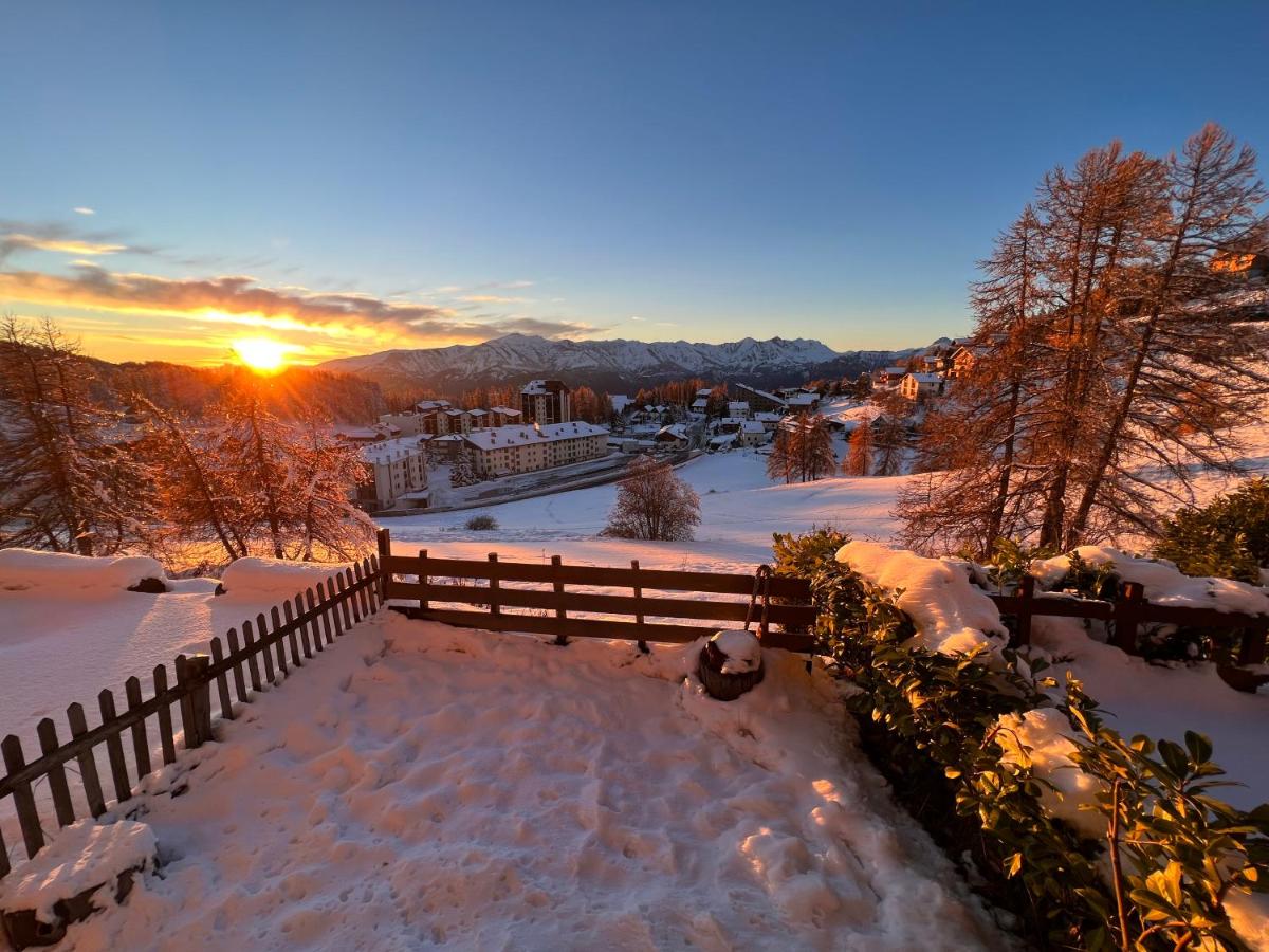 B&B Péone - Studio avec jardin et vue imprenable sur Valberg et le Saint Honorât - Bed and Breakfast Péone