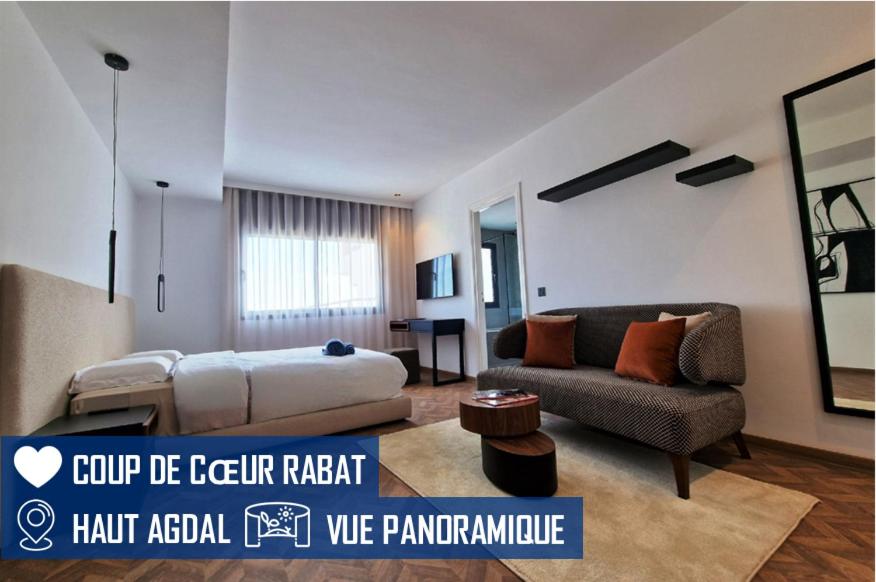 Penthouse haut standing avec vue panoramique - Bed and Breakfast Rabat
