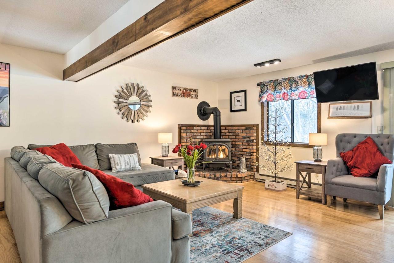 Hartford Escape with Fire Pit about 3 Mi to Ski and Golf! - B&B