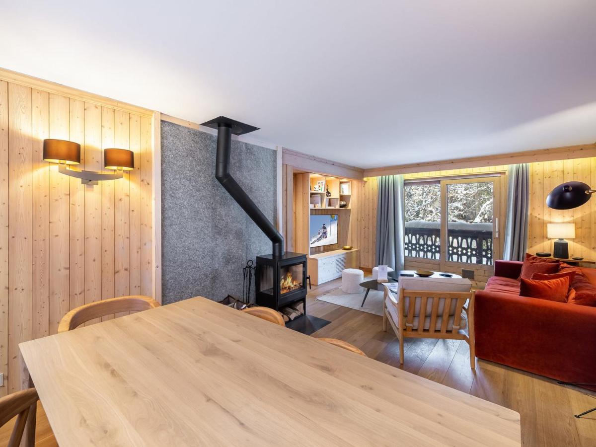 Appartement rénové avec 2 suites, balcon et poêle à bois, proche centre et remontées mécaniques, Megève - FR-1-569-39 - Chambres d’hôtes