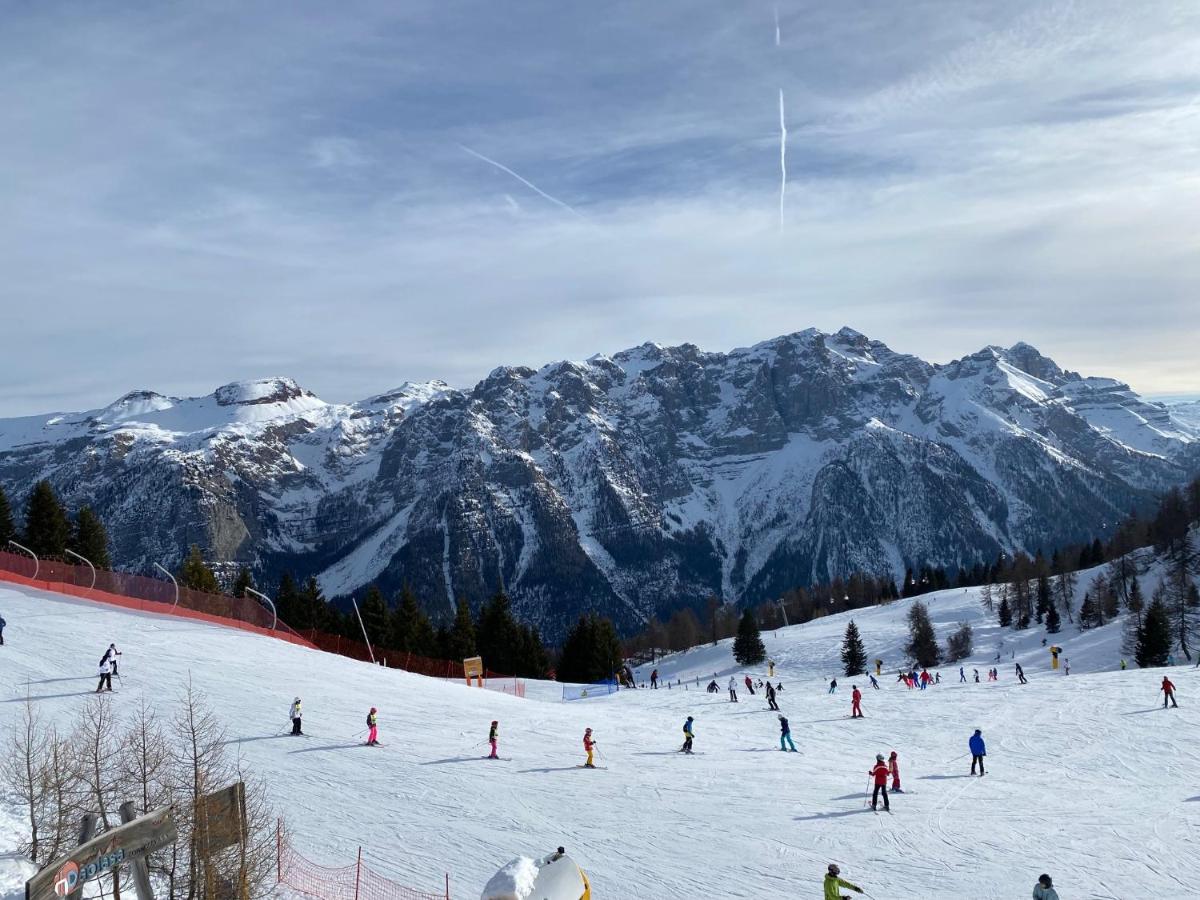 Residence I LAMPONI incantevole casa vacanze 6 posti letto con vista panoramica - Ferienwohnung Dimaro Folgarida