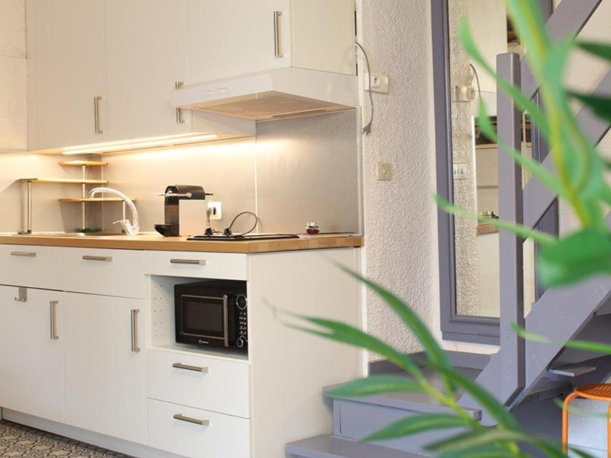Appartement 3 pièces climatisé, terrasse, 6 couchages, parking privé, animaux admis - Chambres d'hôtes Marseillan