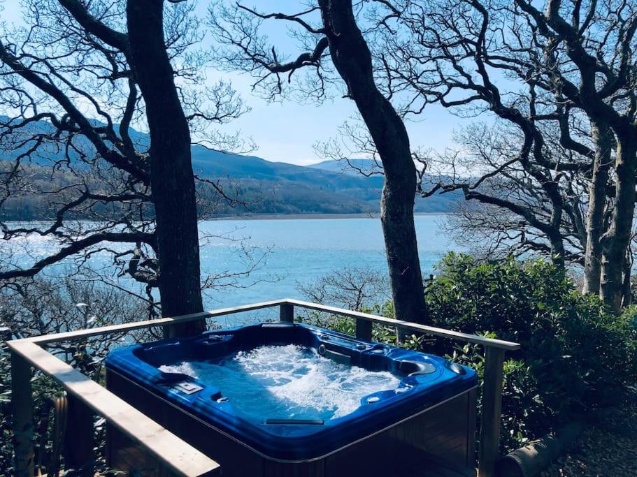 Waterside Cader Cabin with Hot Tub - Bed and Breakfast