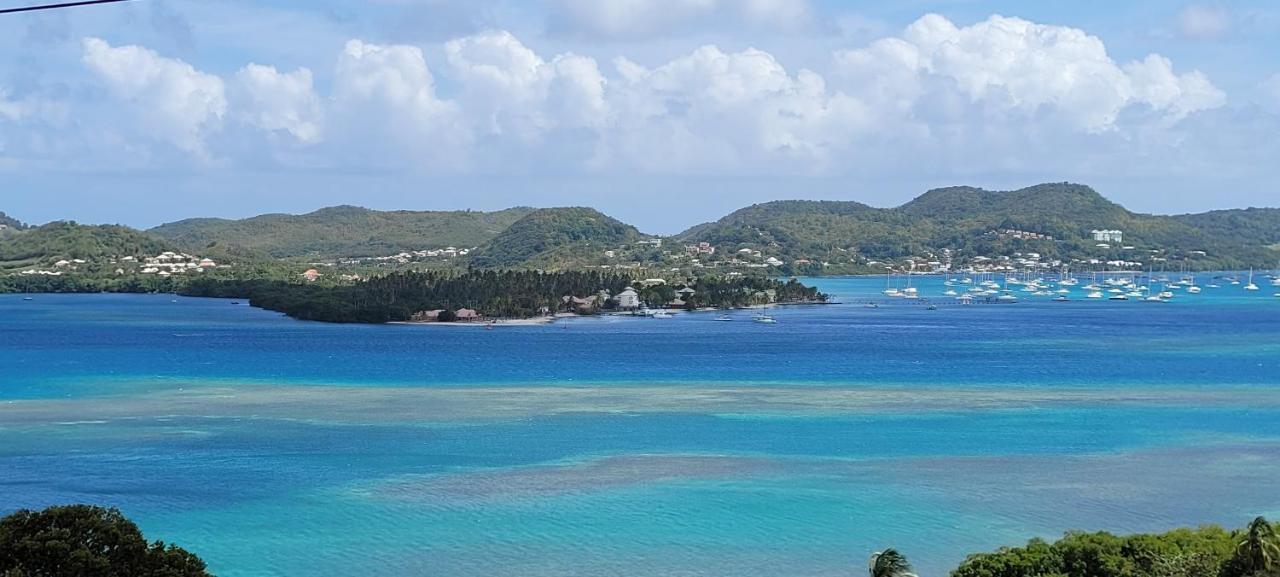 VILLA CARAIBES vue mer exceptionnelle - Bed and Breakfast Le Marin