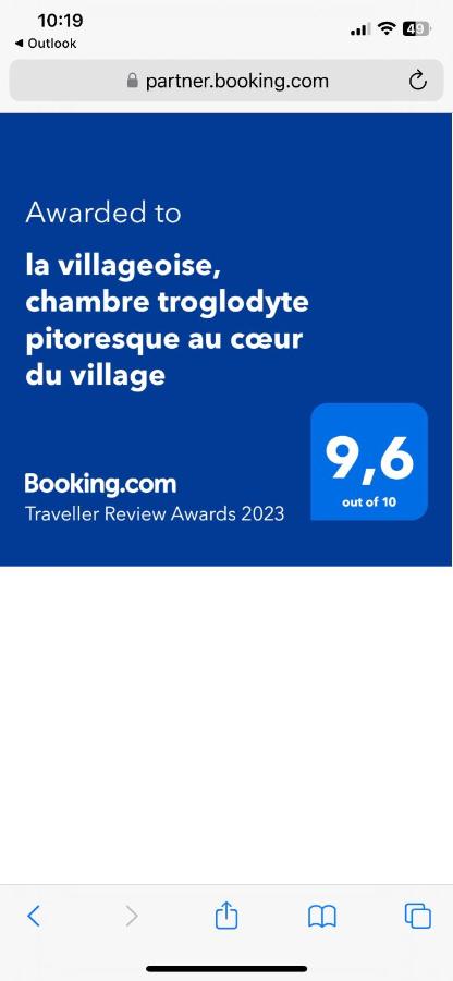 la villageoise, chambre troglodyte pitoresque au cœur du village - Chambres d'hôtes Rognes