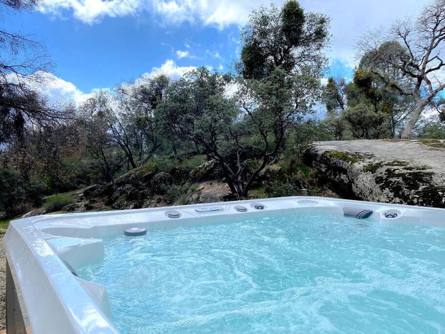 Relax at Yosemite, Cozy House with King Bed, Private Hot Tub & Fast Wi-Fi, Near town - Bed and Breakfast Oakhurst