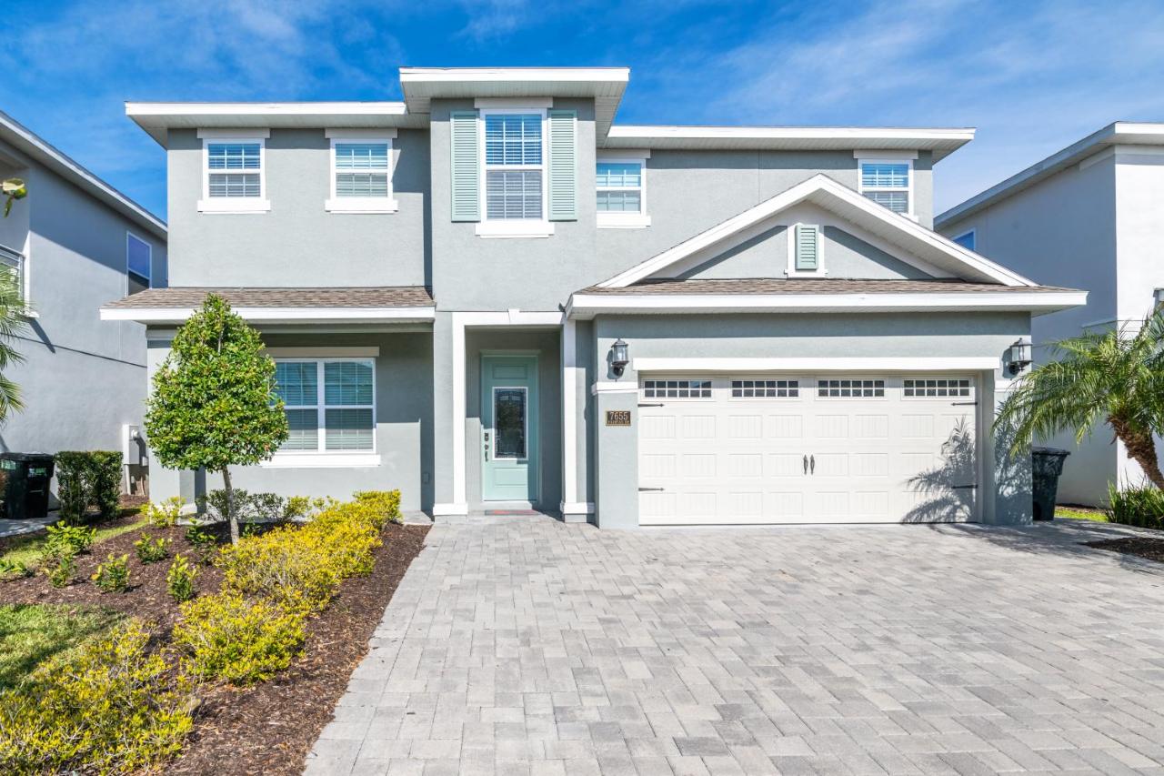 Modern Home With Private Pool Near Disney With Waterpark Resort Access At Encore Resort - 7655Ff - B&B