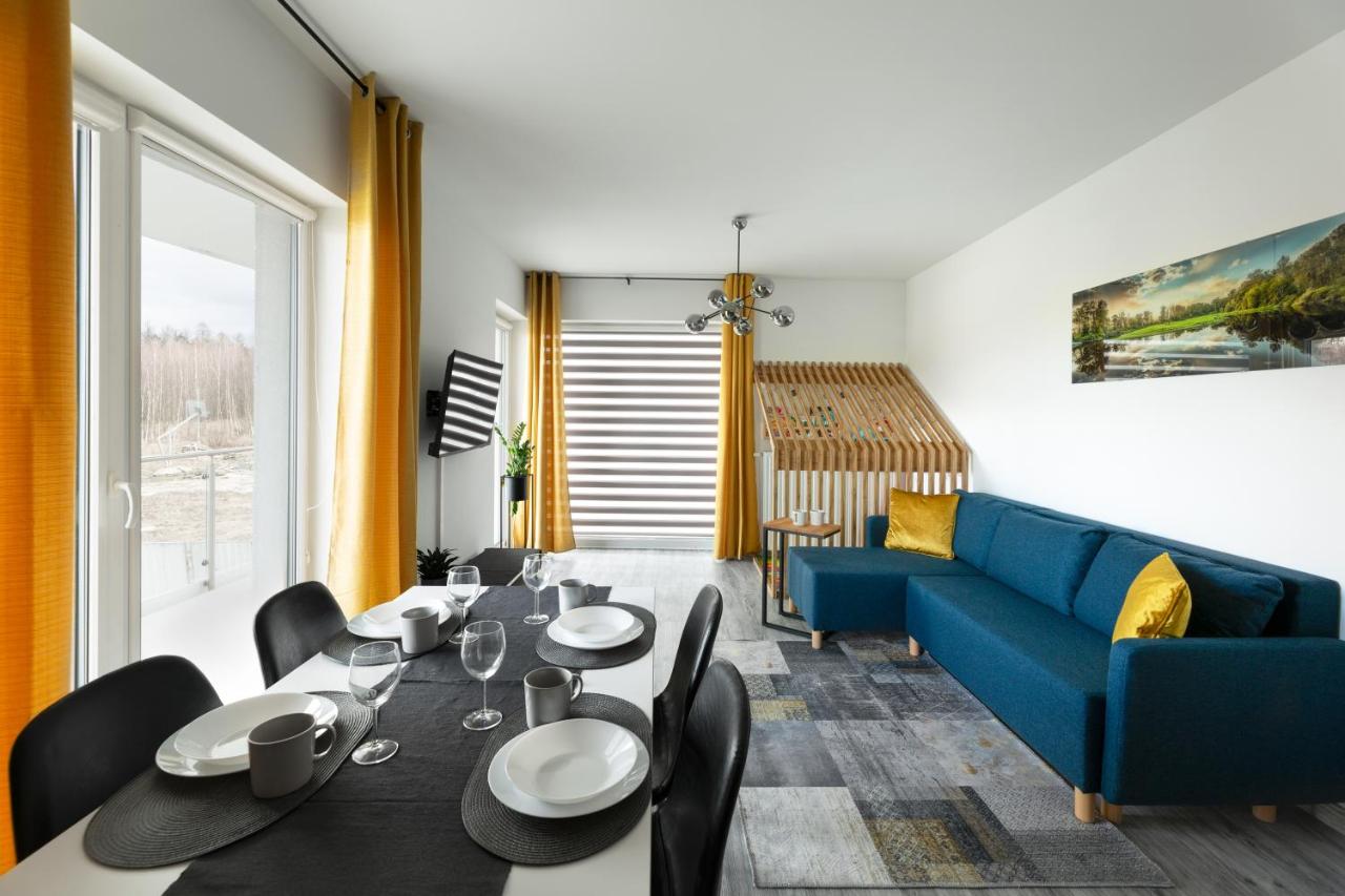 Apartament Rodzinny - Lamelowy Domek - Ferienwohnung Bad Kudowa