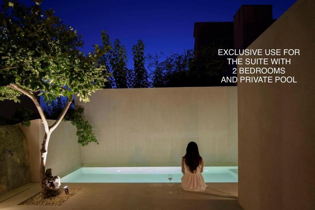 Suite mit 2 Schlafzimmern und eigenem Pool.
