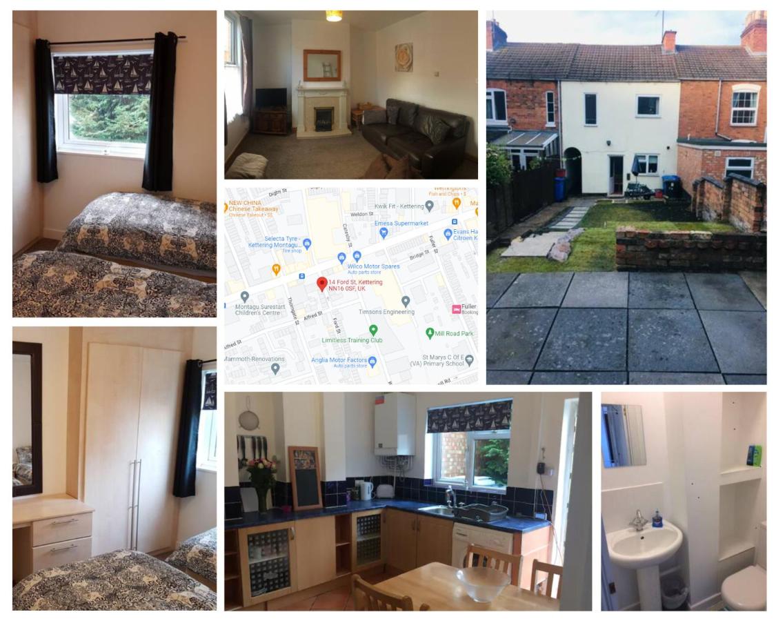 B&B Kettering - 3 BedroomHouse For Corporate Stays in Kettering - Bed and Breakfast Kettering