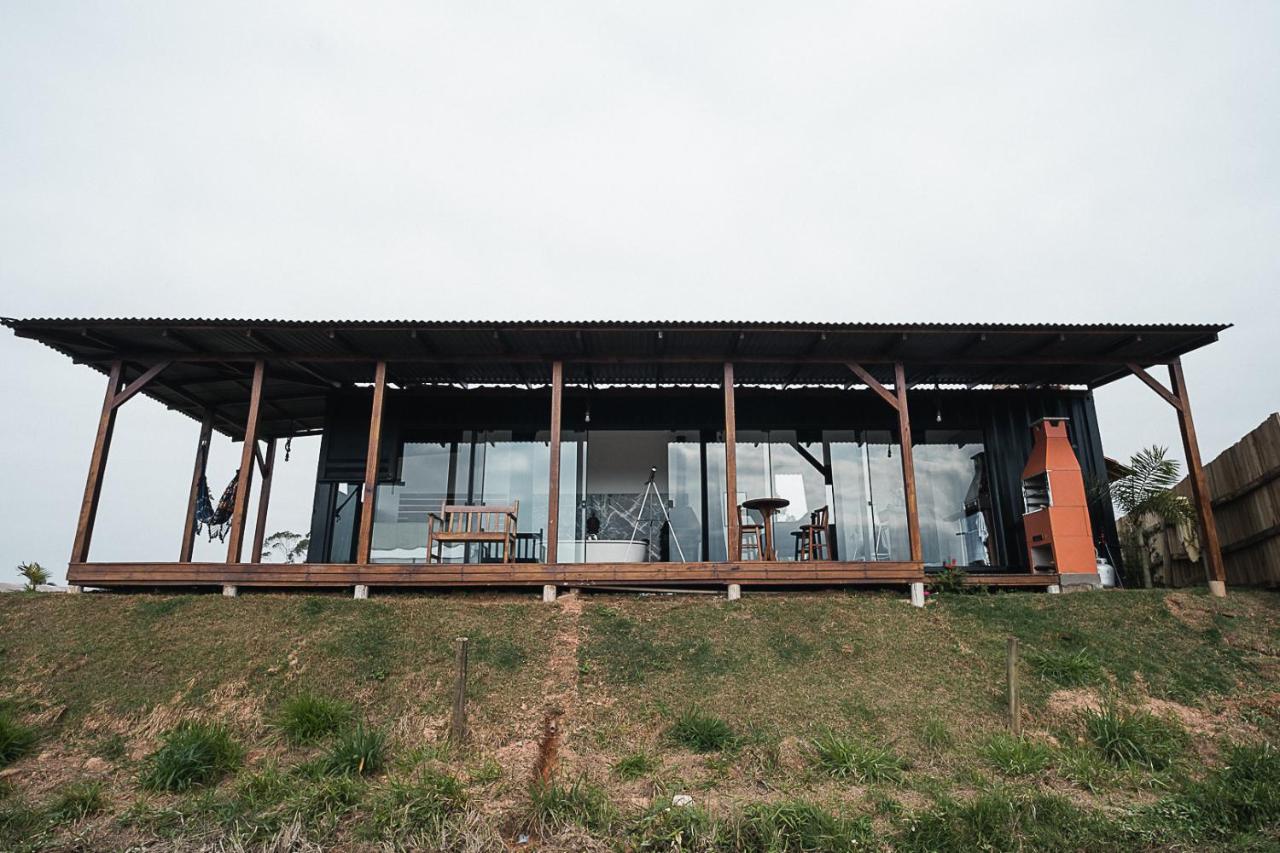CASA DE VIDRO EM MEIO A NATUREZA - Conteiner Lua - Chambres d'hôtes Bugres