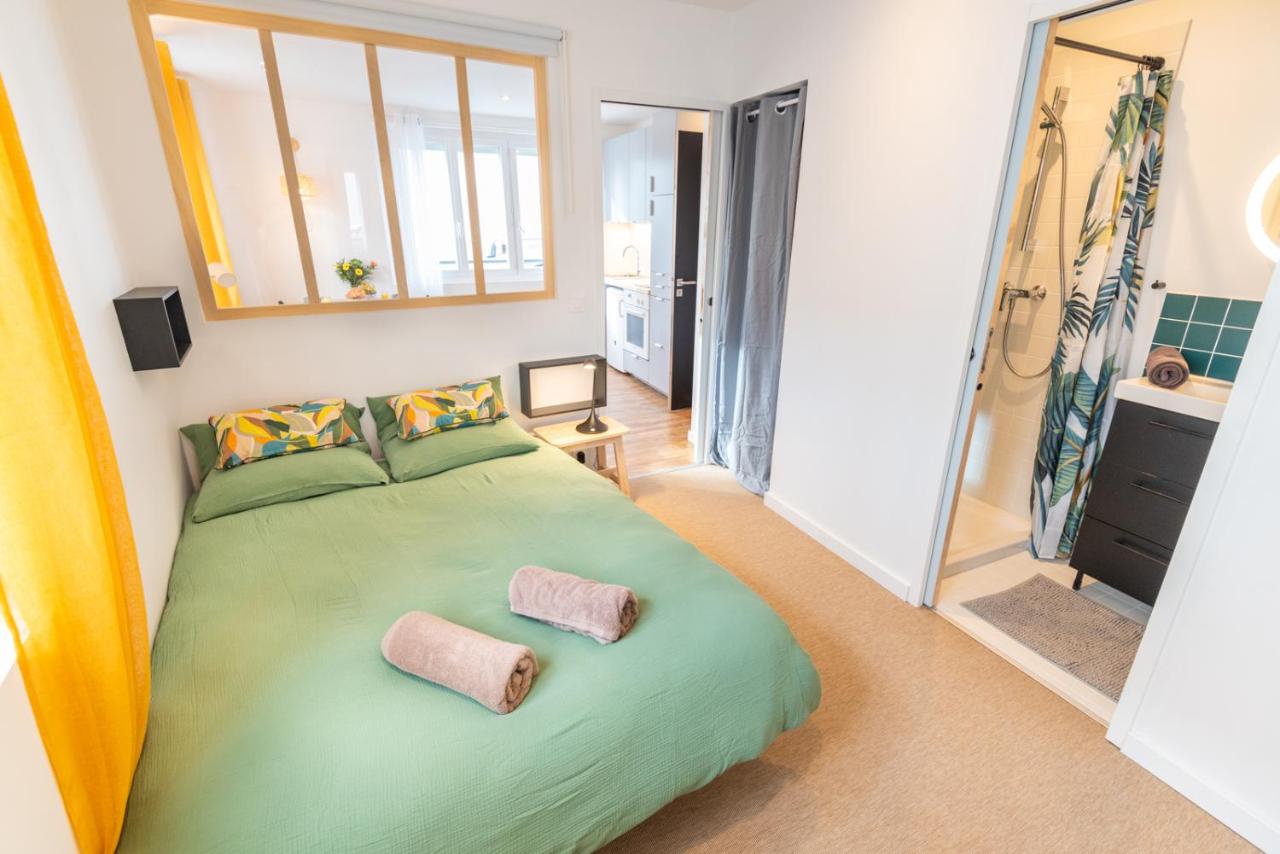 B&B Lorient - Appartement T2 neuf, cosy & tout confort - Merville par Groom - Bed and Breakfast Lorient