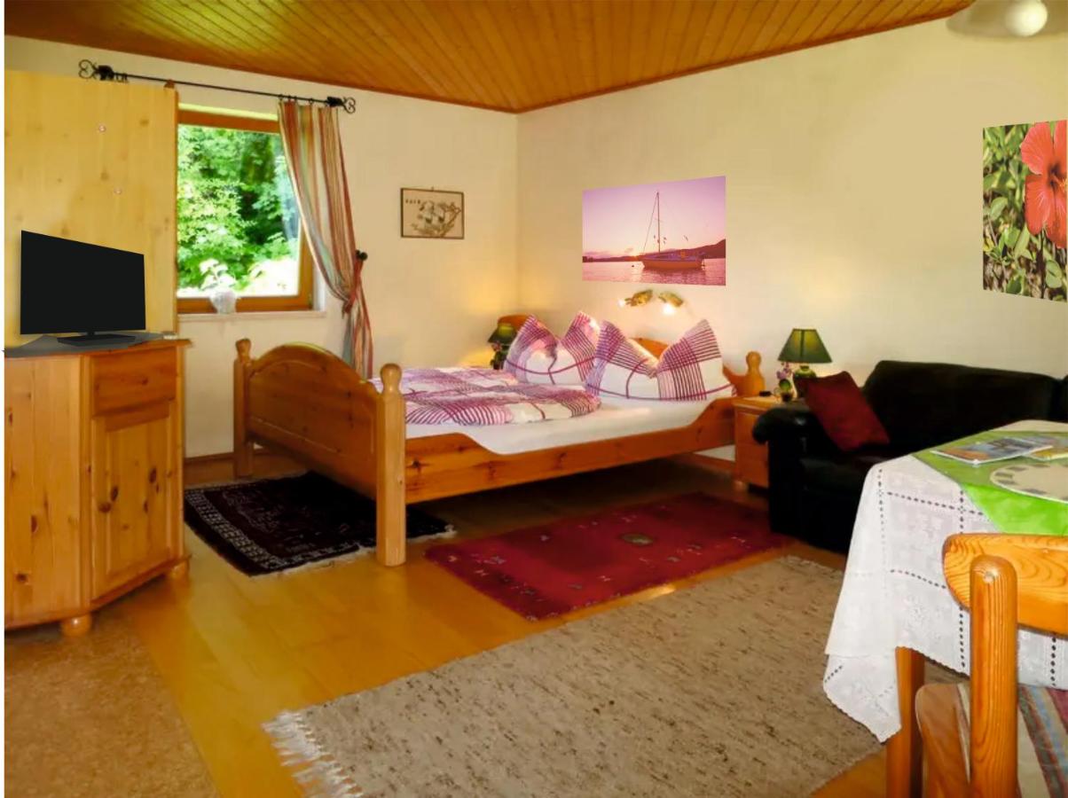 Apartment mit Gartenblick