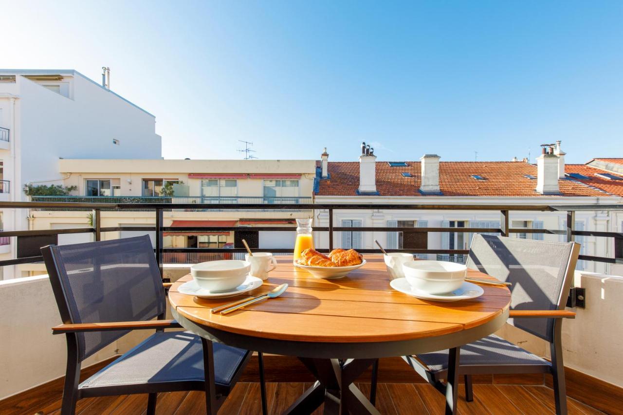 Citybeach SOHA- Rue d'Antibes - 2 BdR 2 BthR 1 toil - Clim Terrace Parking Elevator - Ferienwohnung