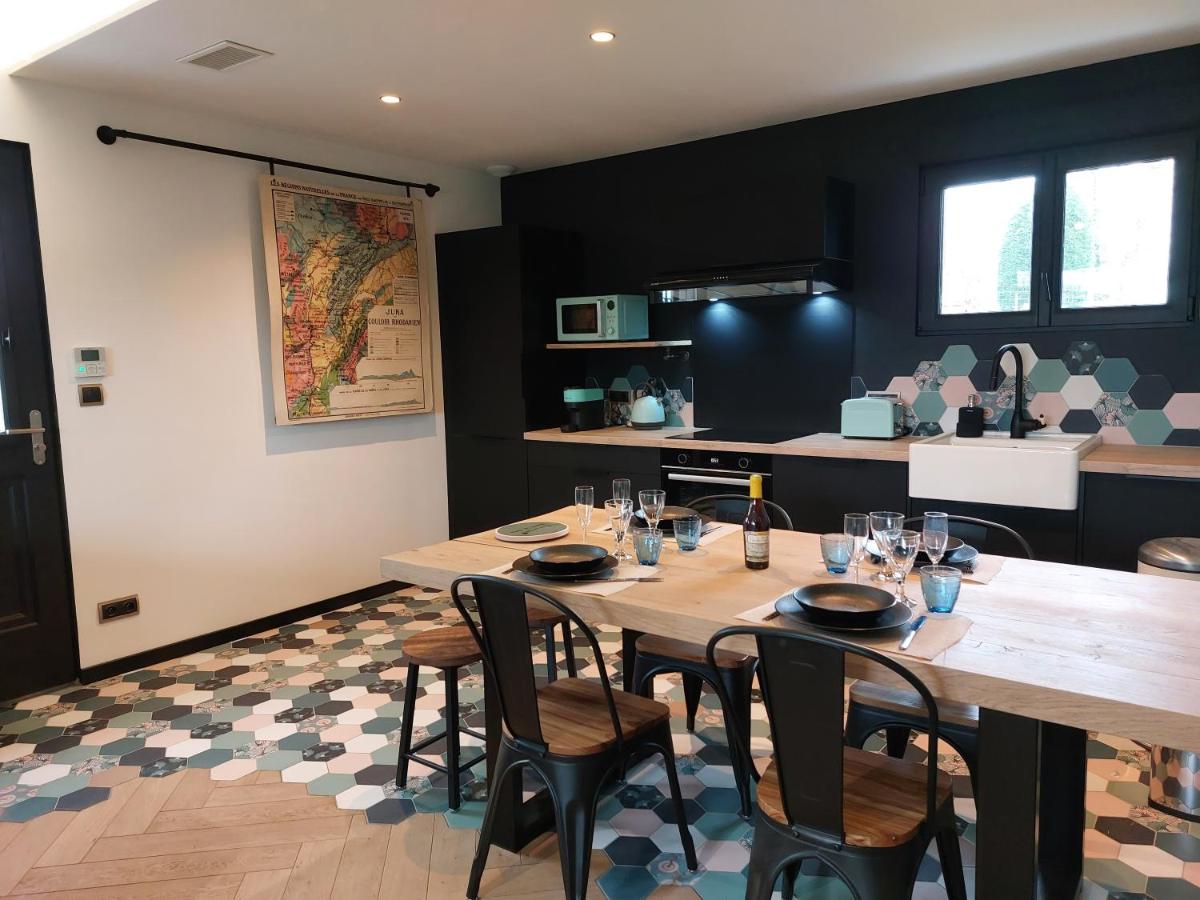 Gite les Caravottes 4 Etoiles avec Jacuzzi - JURA - Ferienwohnung Courlaoux