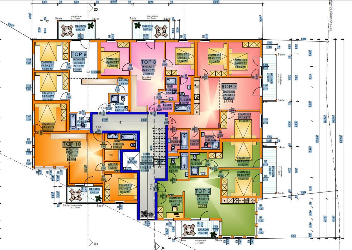 Three-Bedroom Apartment