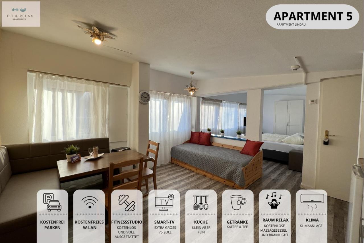 Apartment mit 1 Schlafzimmer, Küche und Bad