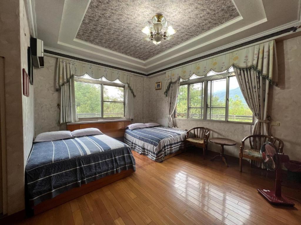 Vierpersoonskamer met Uitzicht op de Bergen