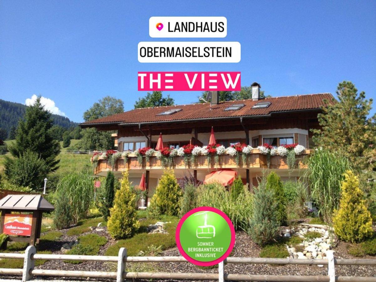 B&B Obermaiselstein - Landhaus Obermaiselstein "THE VIEW" - Bed and Breakfast Obermaiselstein