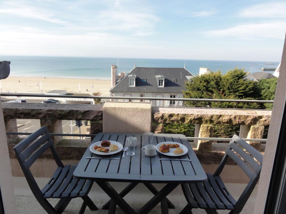 Studio avec grande terrasse et vue mer pour 3 pers - B&B Pléneuf-Val-André