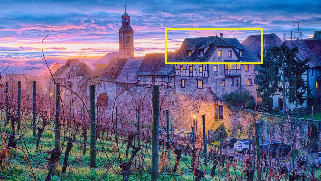 Remparts de Riquewihr - La Cigogne Blanche - B&B