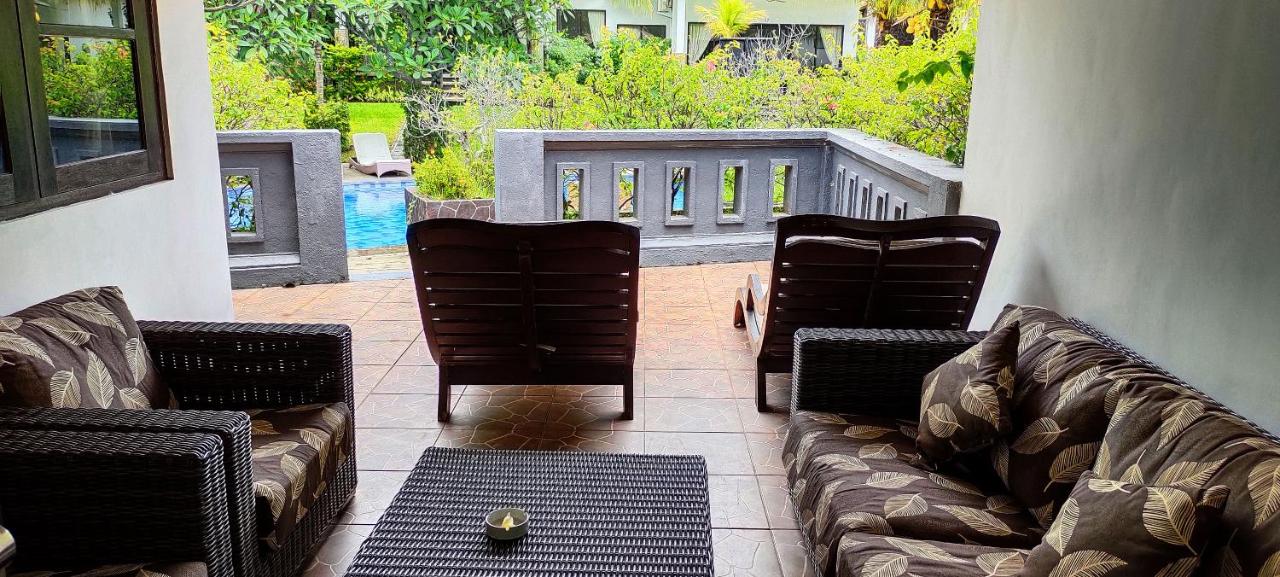 Villa mit Gartenblick