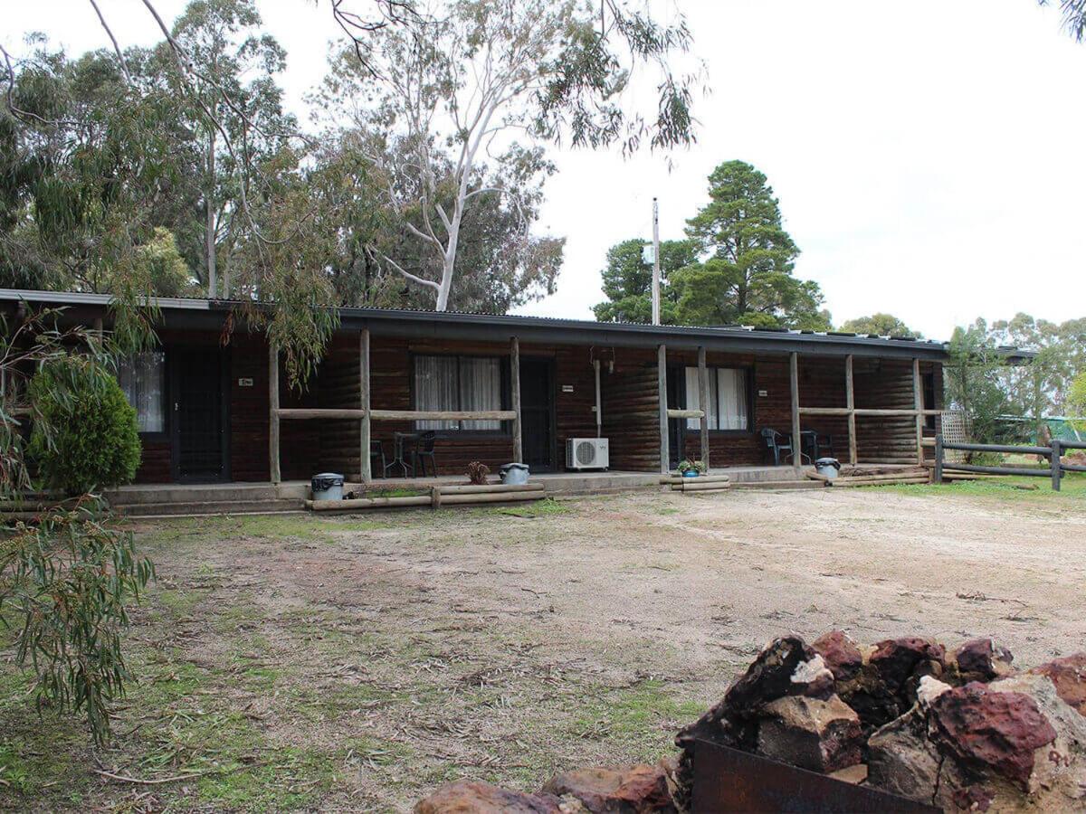 Authentic Motel Style, self-contained Log Flat