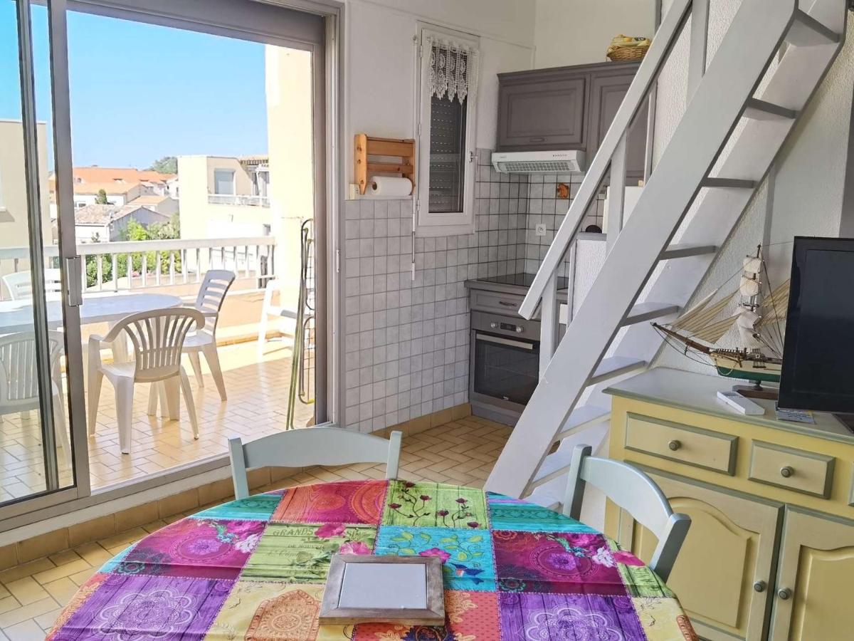Marseillan-Plage : Appartement 2 chambres avec climatisation et grande terrasse - FR-1-326-726 - B&B