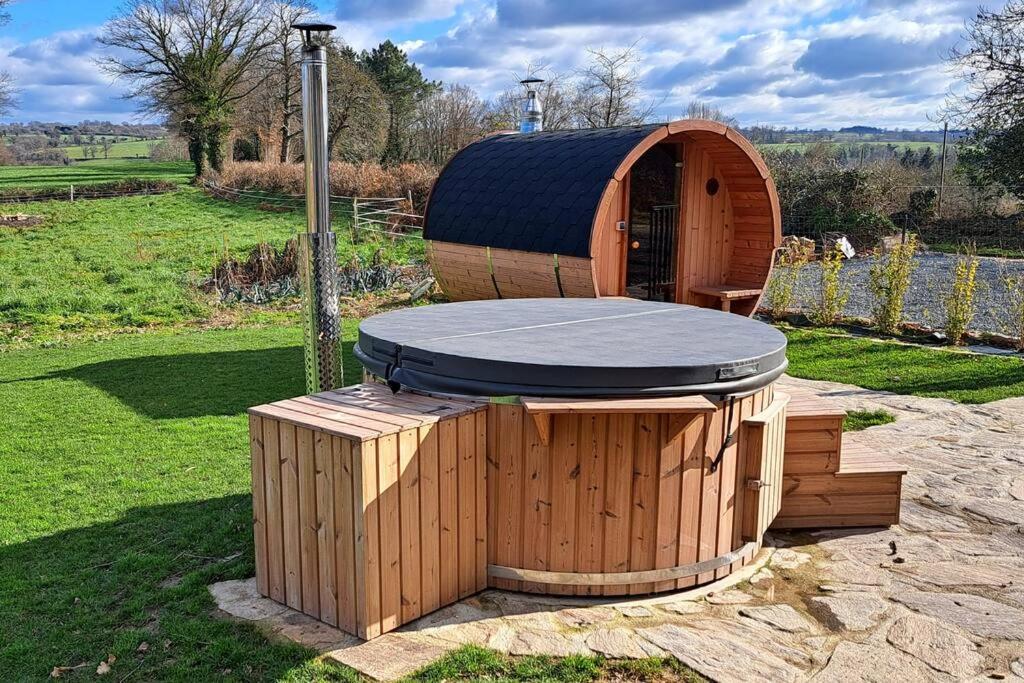 La bergerie cosy - Sauna et bain nordique privatif - B&B