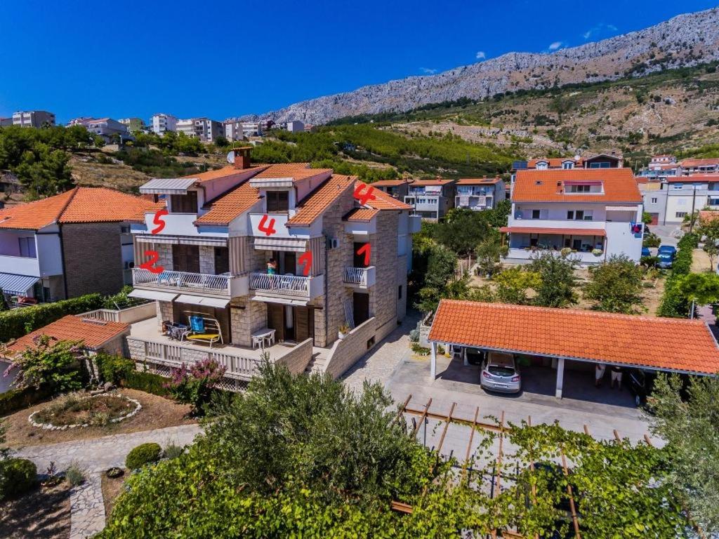 Studio apartment in Dugi Rat with sea view, balcony, air conditioning, WiFi 5132-3 - Ferienwohnung Dugi Rat