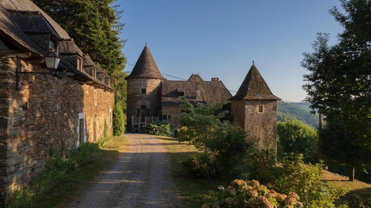 Château de Chauvac - Chambres et table d'hôtes avec vue sur la rivière - B&B Bassignac-le-Bas