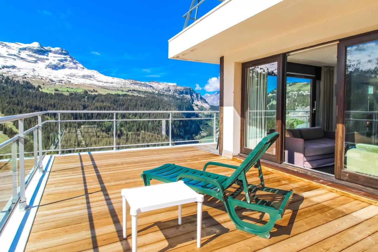 B&B Flaine - Penthouse 3-bedroom apartment, mountain views, large terrasse, piste access - Bed and Breakfast Flaine